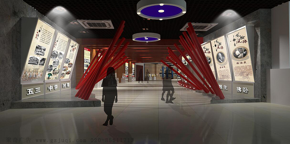 学校文化史馆设计（图ZMTk5ODgzOTk2） - 其他三维 - 站酷设计师云迪vind原创素材 - 站酷ZCOOL