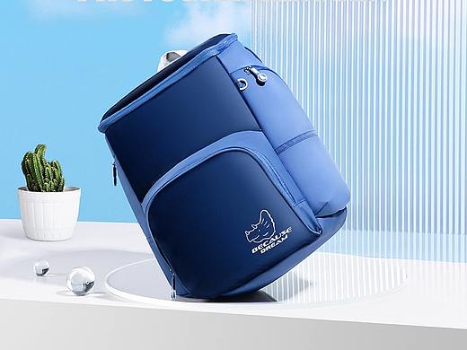 创意静物丨儿童书包创意图拍摄