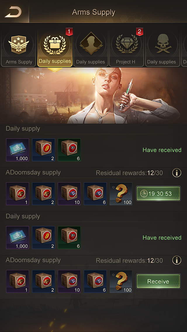 SLG—守望黎明（图ZMjMwMTU0Mjg0） - 游戏UI - 站酷设计师ZiranG原创素材 - 站酷ZCOOL