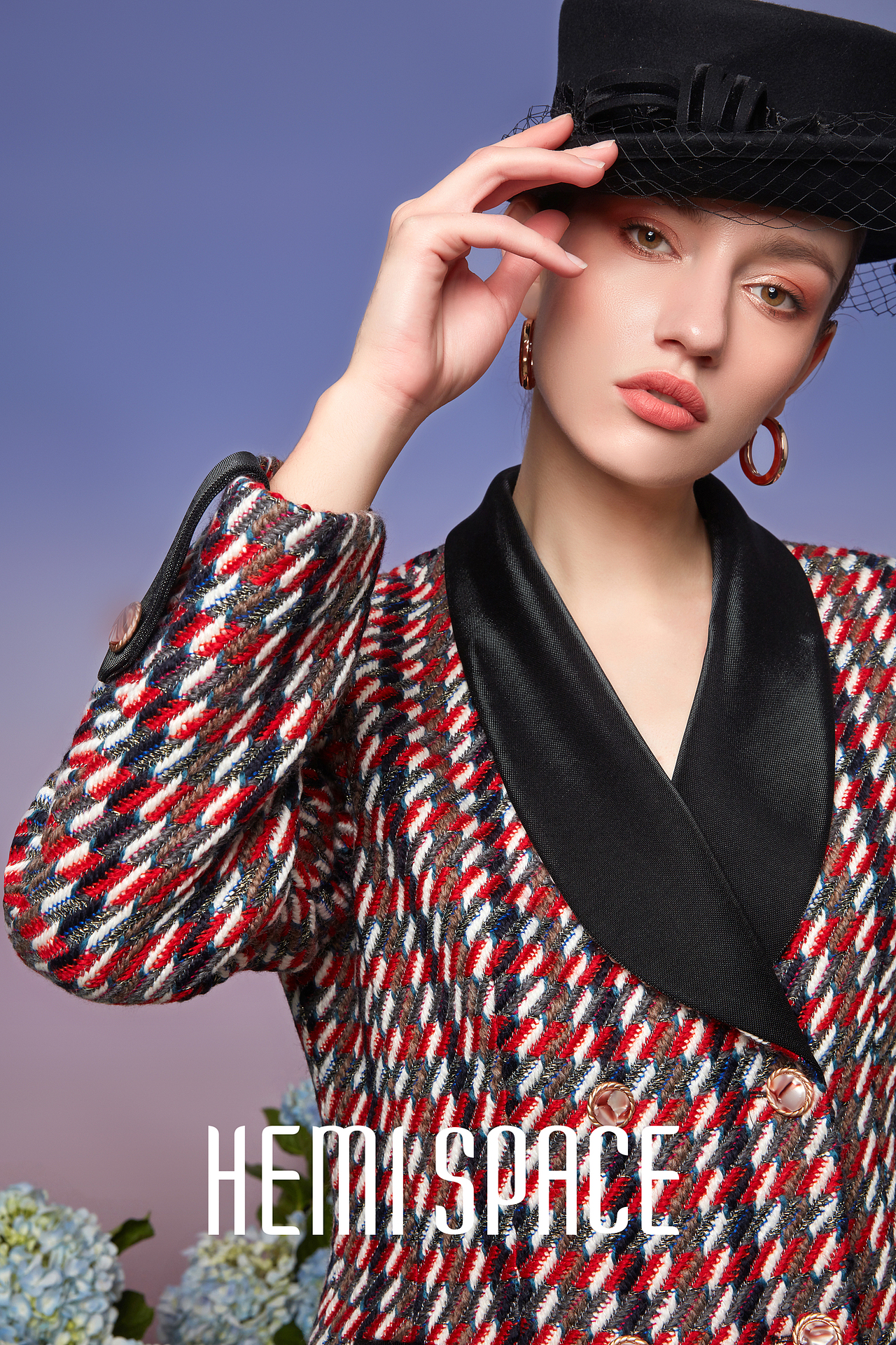  [高定西服拍摄]女士高端服装摄影棚大片lookbook拍摄