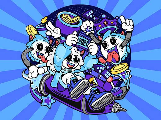 #国漫万创 喜羊羊ip二创