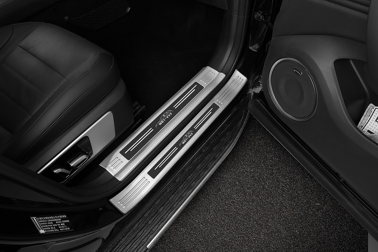 魏派VV5门槛条拍摄简修