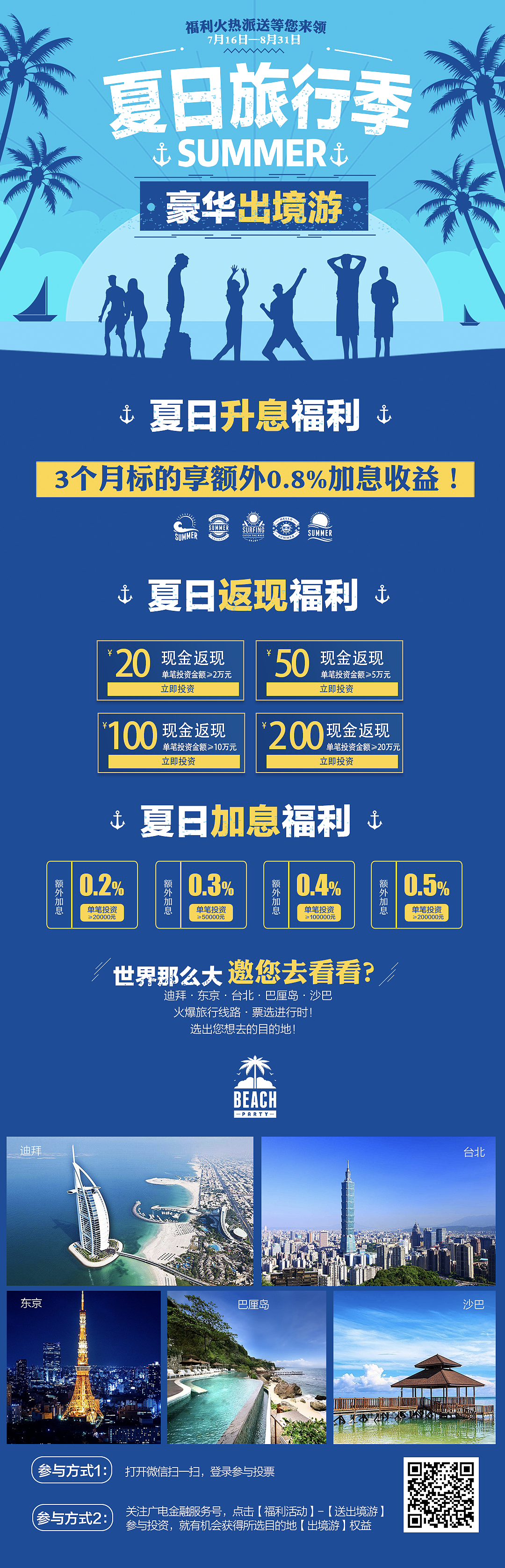 夏日旅游季主题活动