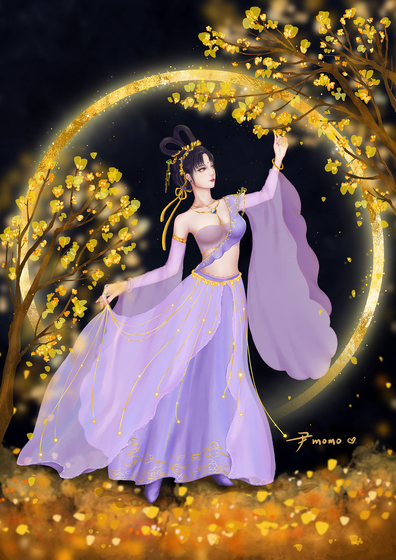 古风中秋仙女嫦娥