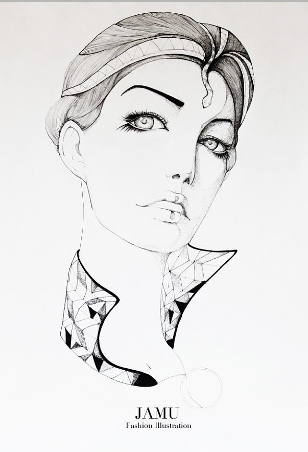 JAMU時尚插畫之十二生肖合集（图ZNTQyNjg5Mg==） - 创作习作 - 站酷设计师迦木木原创素材 - 站酷ZCOOL