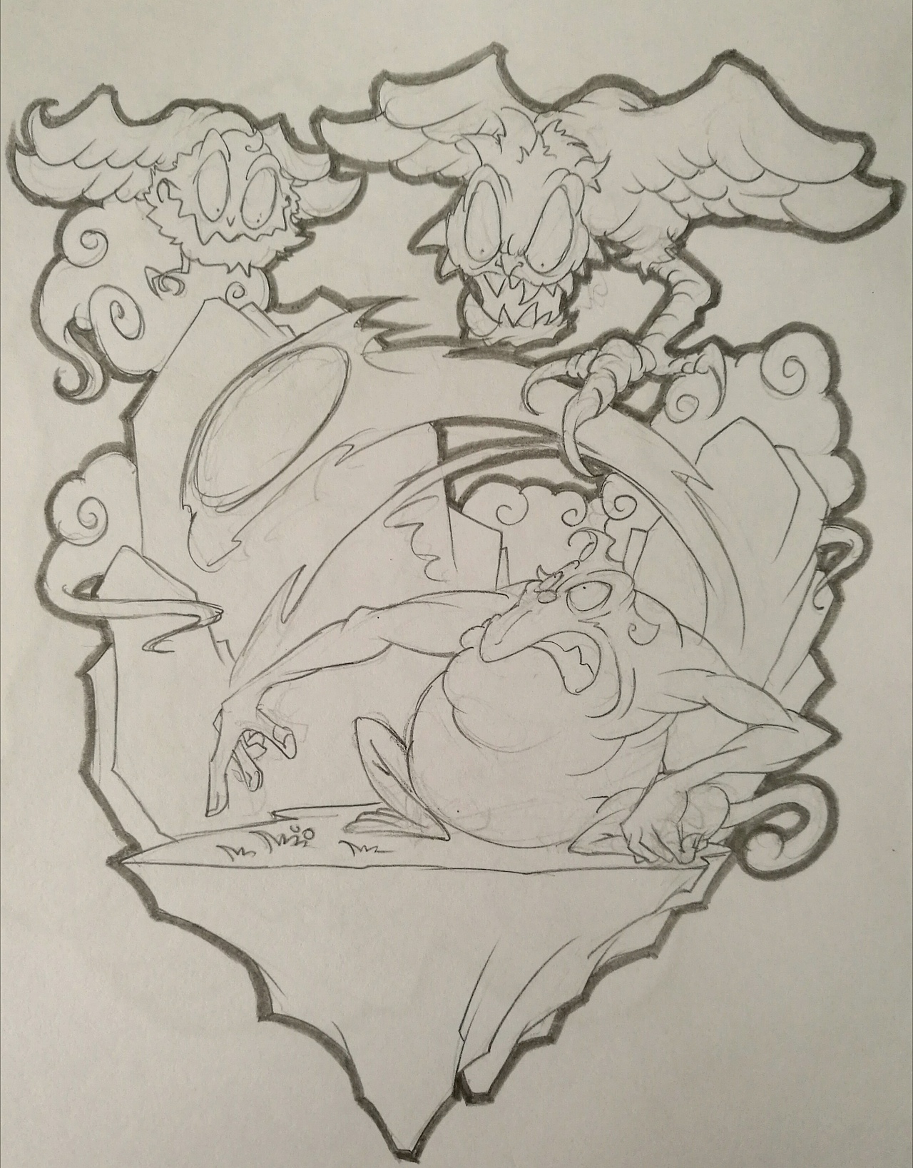 闲话山海经（四）（图ZNjY2Mzg0MTI=） - 概念设定 - 站酷设计师二十八亩田原创素材 - 站酷ZCOOL