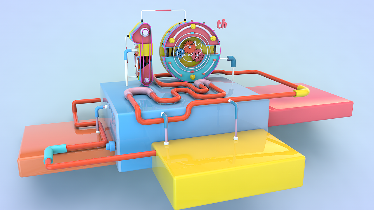 日常C4D临摹（图ZMTUxNDU3Mzg4） - 其他三维 - 站酷设计师波路柏瑞原创素材 - 站酷ZCOOL