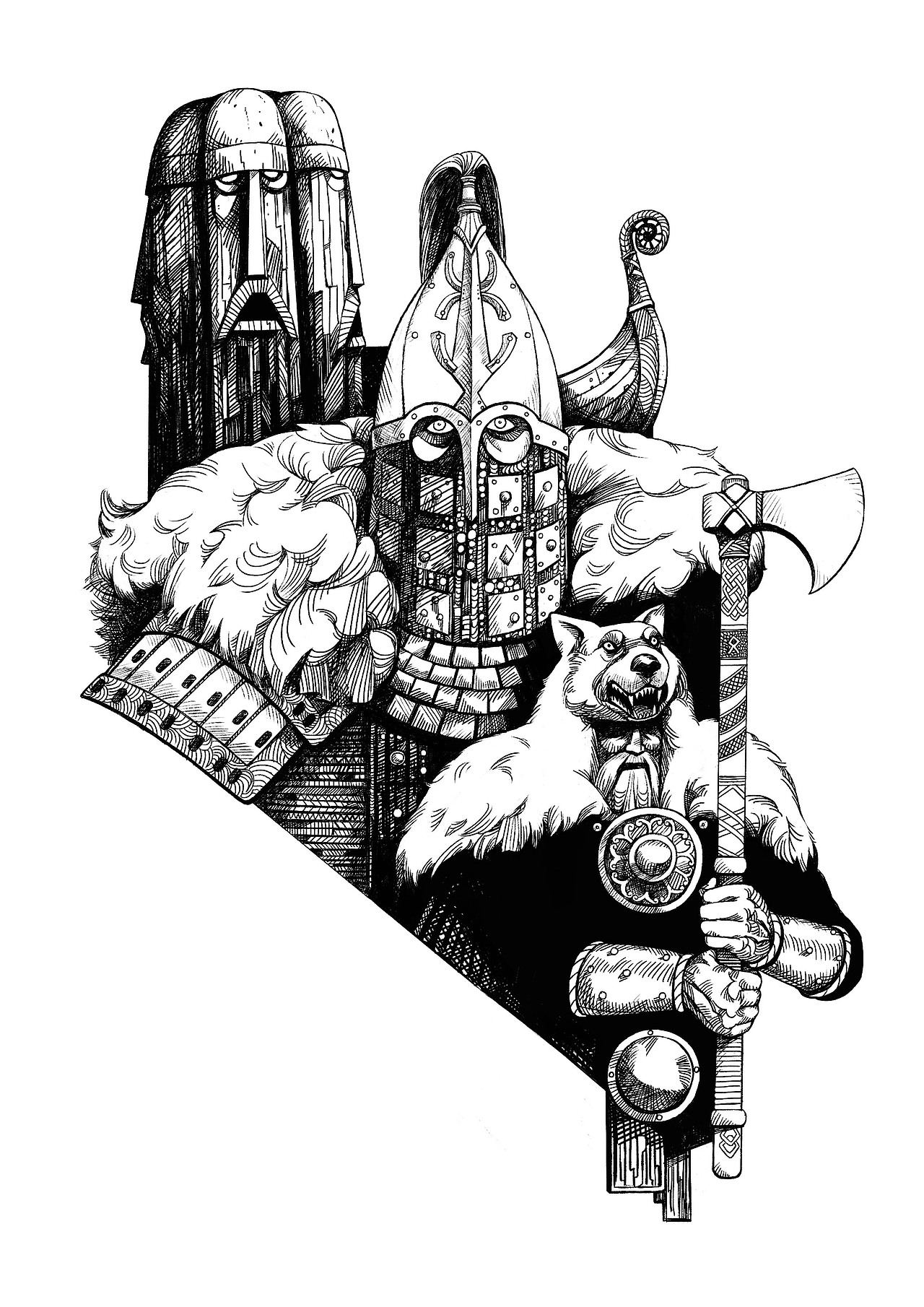 骑马与砍杀（图ZMjA1NjI4OTky） - 创作习作 - 站酷设计师泓穗hongsui原创素材 - 站酷ZCOOL