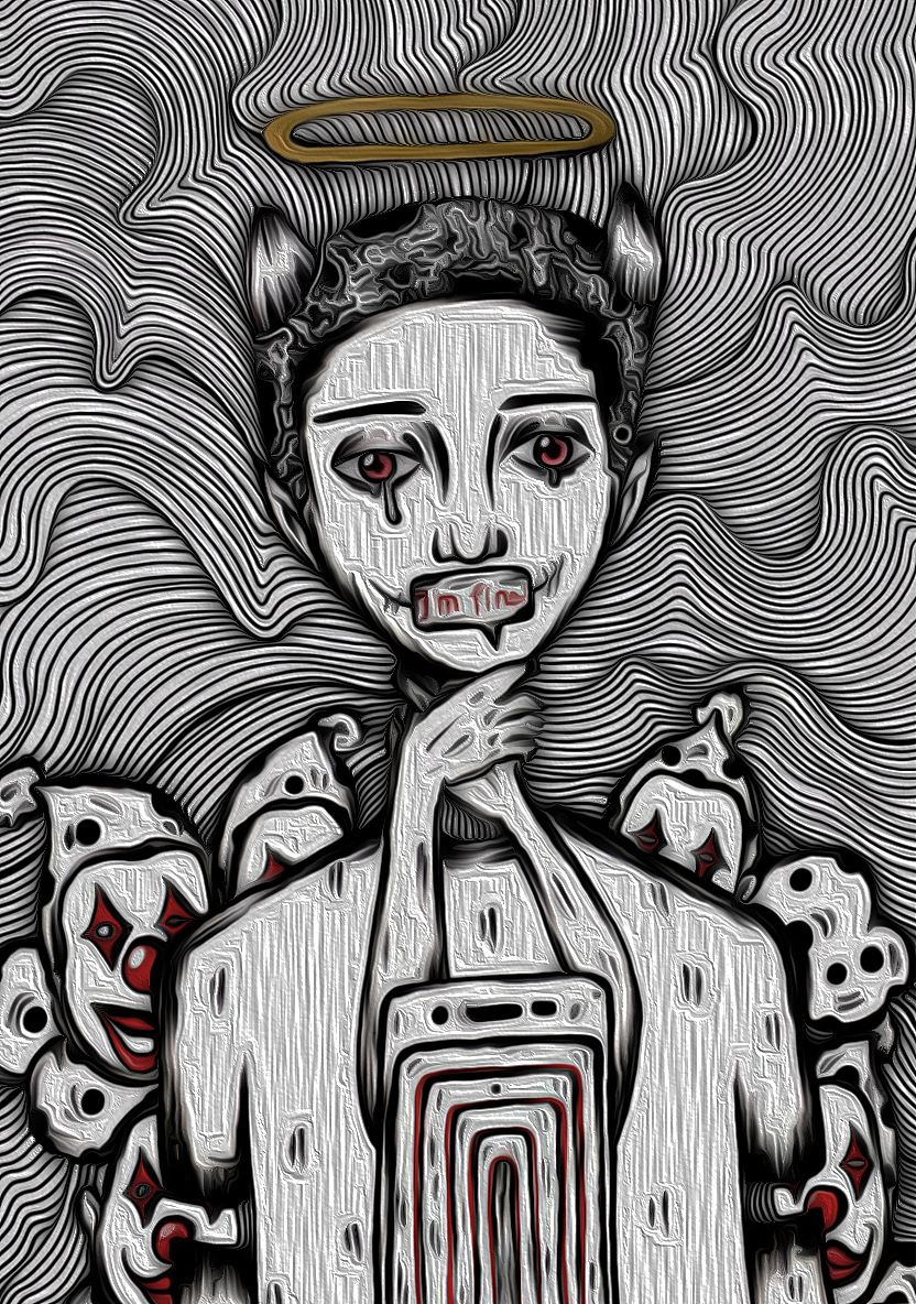 2019作品集（图ZMTcxMDE4MDY4） - 艺术插画 - 站酷设计师奶茶你好原创素材 - 站酷ZCOOL