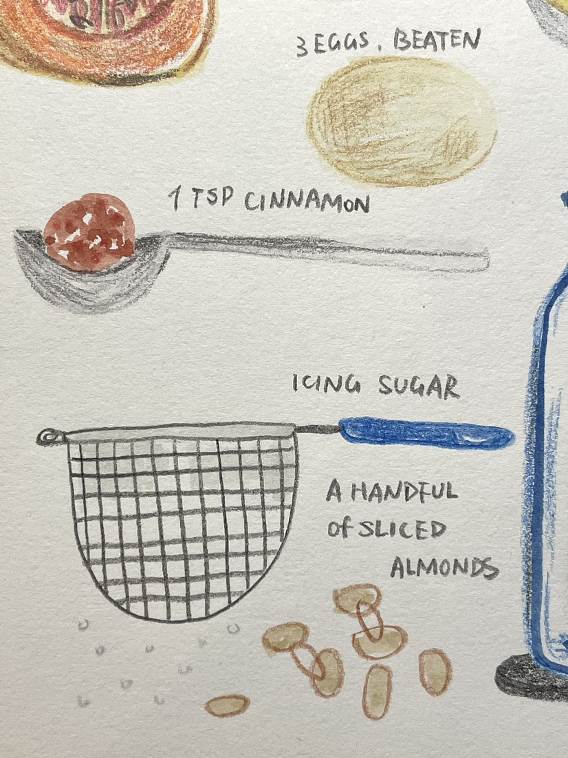 手绘食谱Vol.33 Butternut Cake