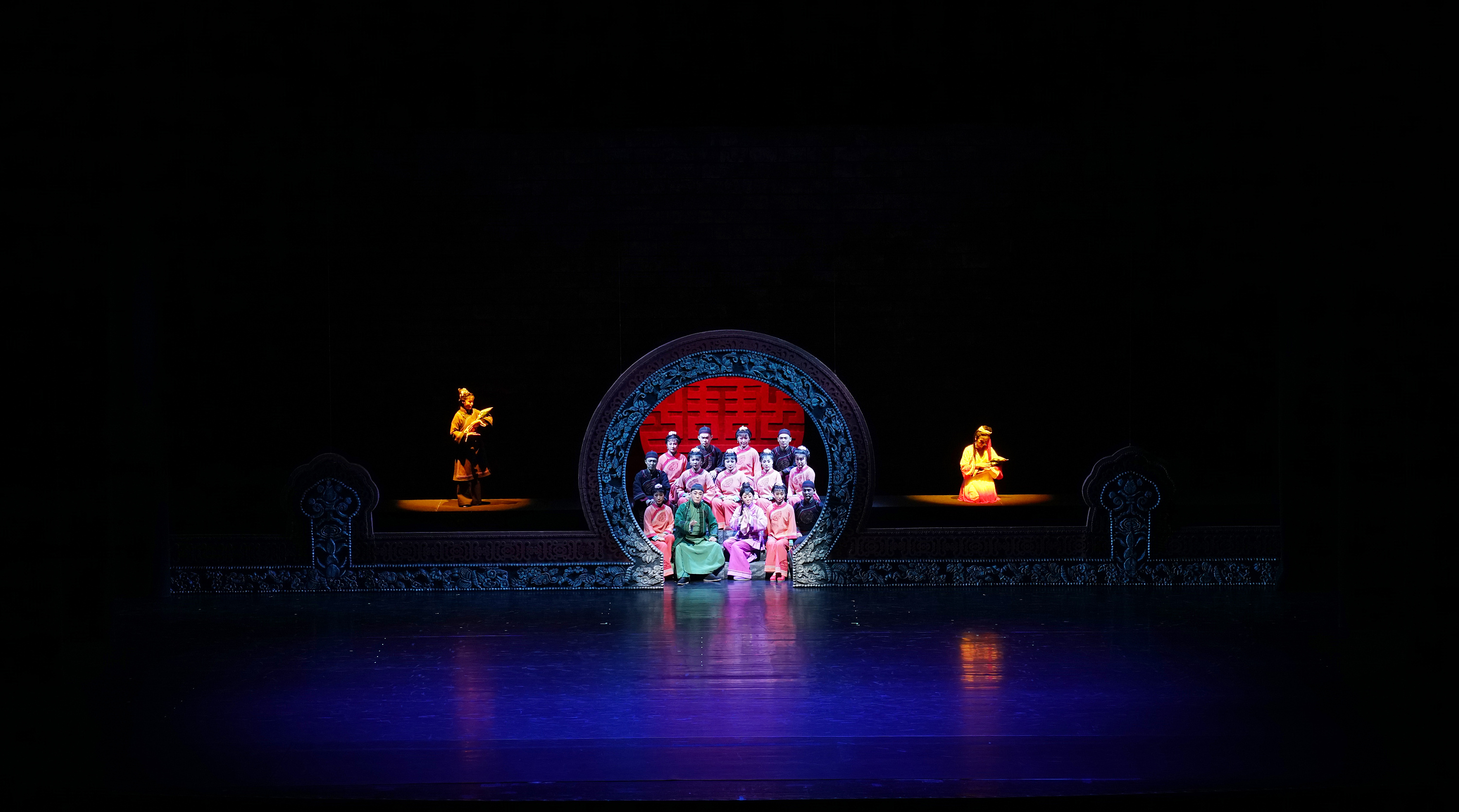 董佩仪舞美设计评剧《金娥》天津评剧院,天津大剧院