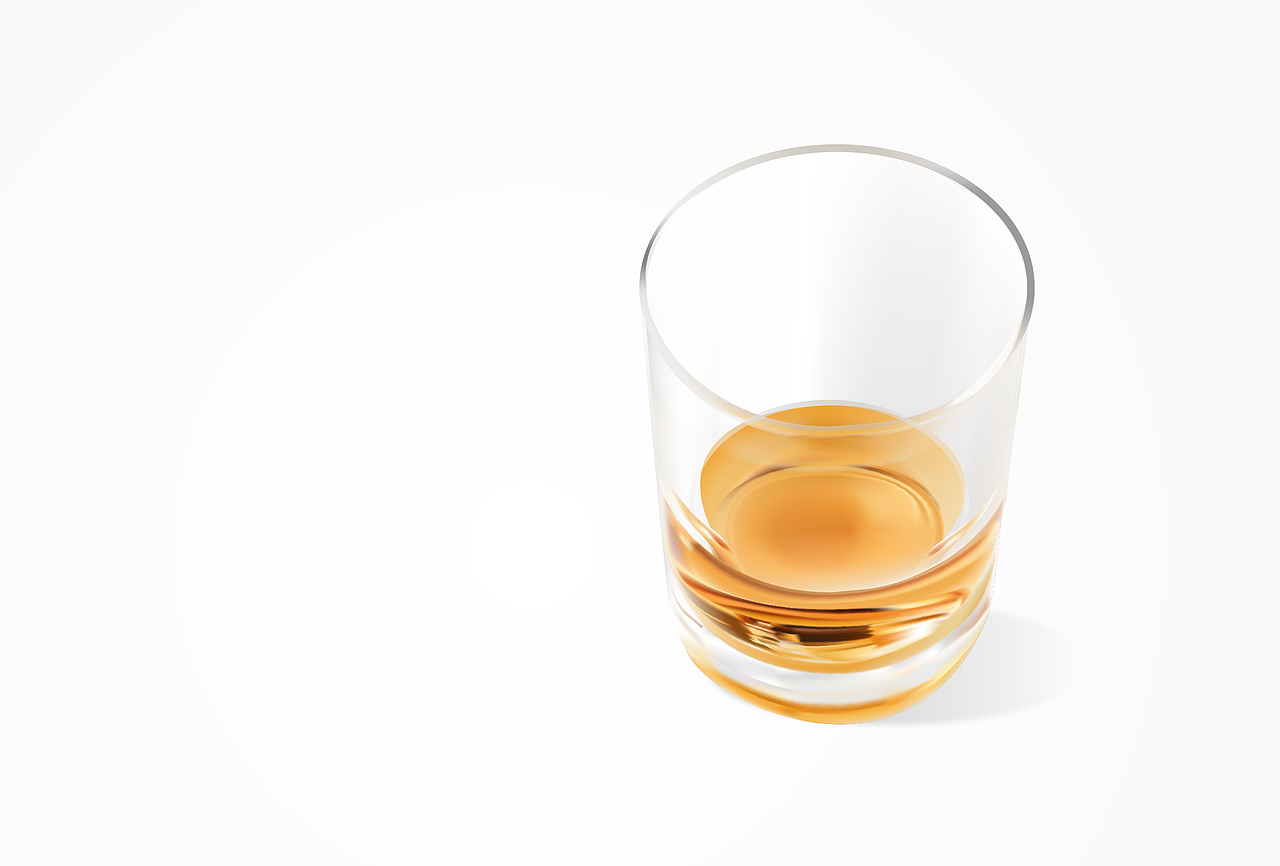 写实酒杯一只,AI渐变网格