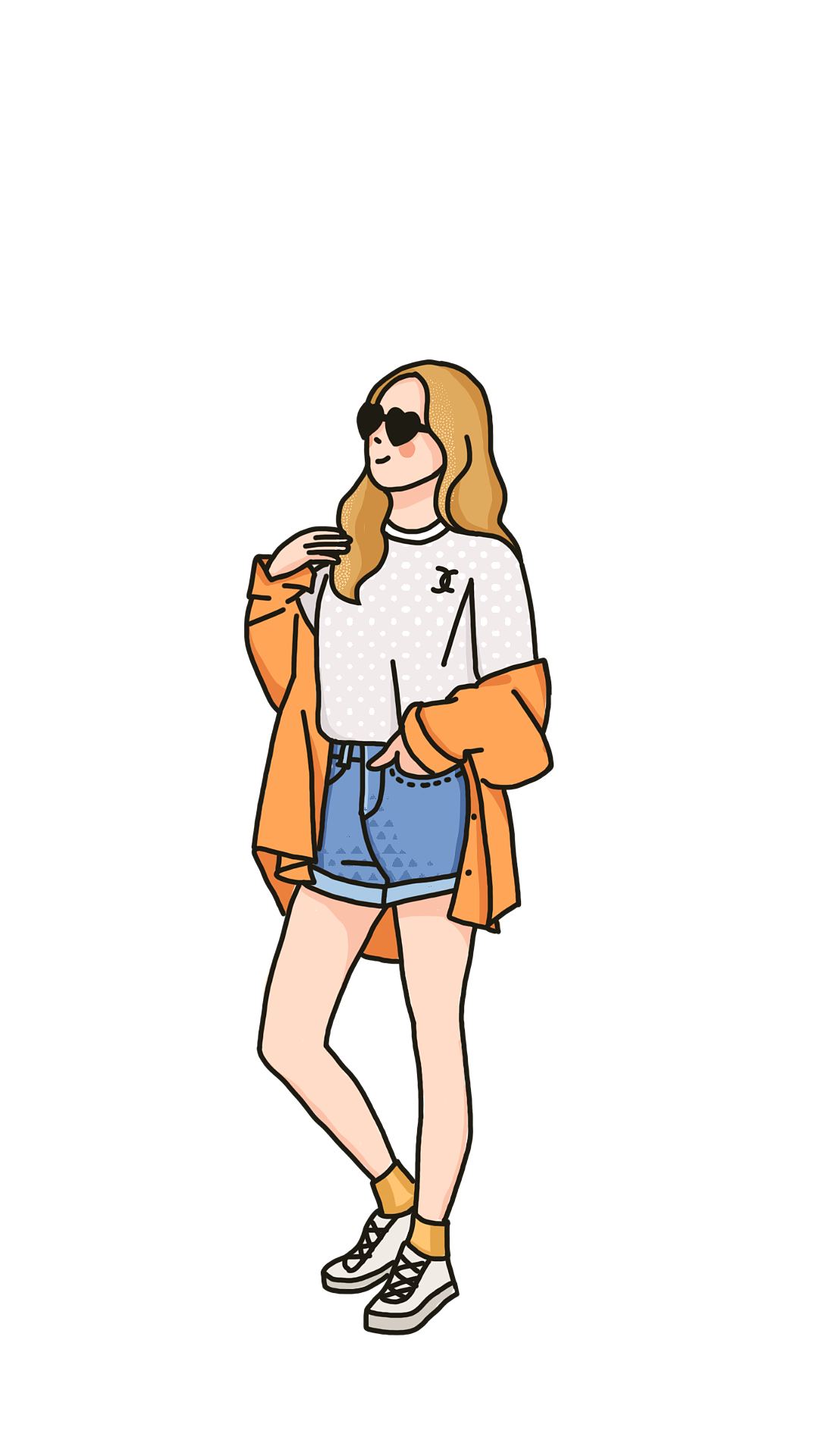 肚兜风格小人物