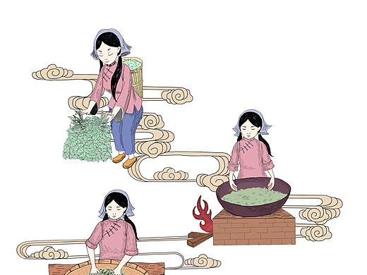 茶香四溢（个人主页-ZMzU4MTgxNTI=） - 其他平面 - 站酷设计师甜甜的小西瓜原创素材 - 站酷ZCOOL