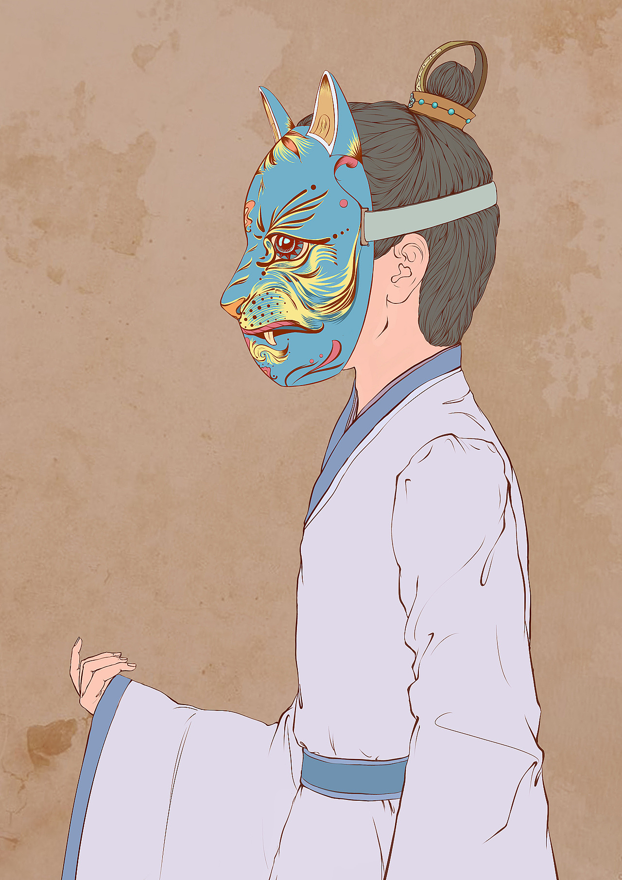 十二生肖插画设计