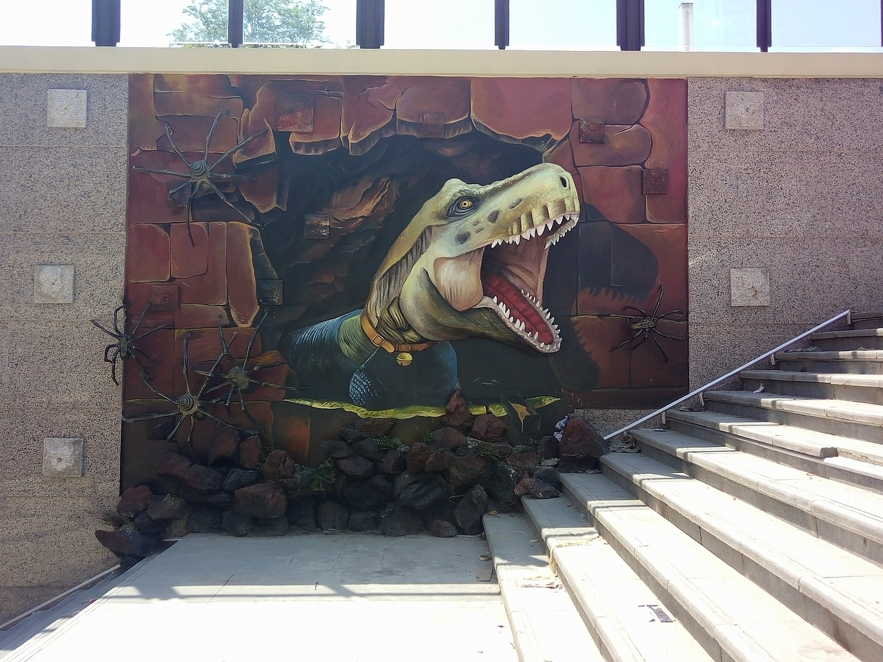 3d墙绘3d立体画3d墙画成都墙绘成都彩绘