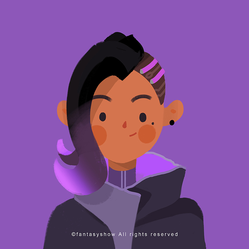 OVERWATCH CP（图ZNzEzNzYyMTI=） - 商业插画 - 站酷设计师饭太稀Fan原创素材 - 站酷ZCOOL