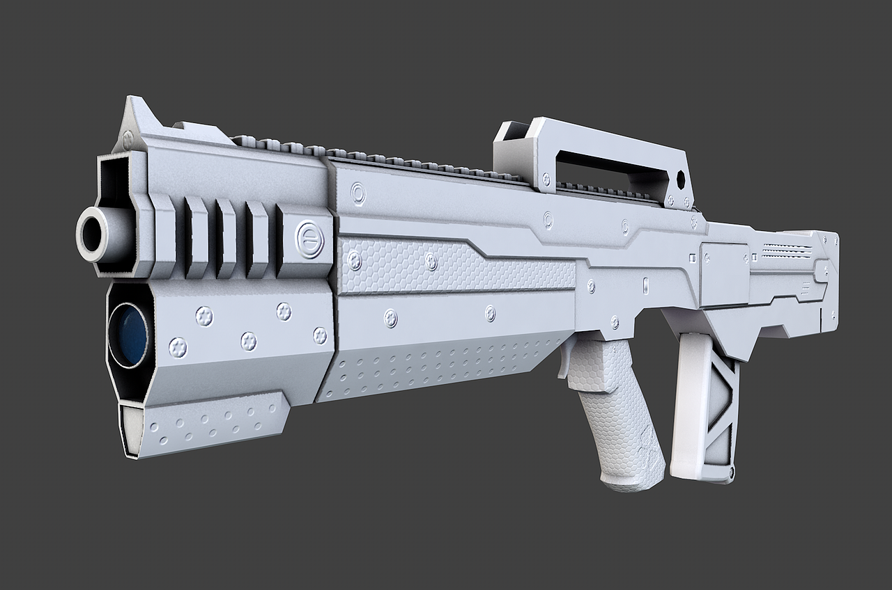 PBR寫實(shí)突擊步槍（圖ZMjA1OTAyODQ0） - 機(jī)械/交通 - 站酷設(shè)計(jì)師晨楓設(shè)計(jì)原創(chuàng)素材 - 站酷ZCOOL