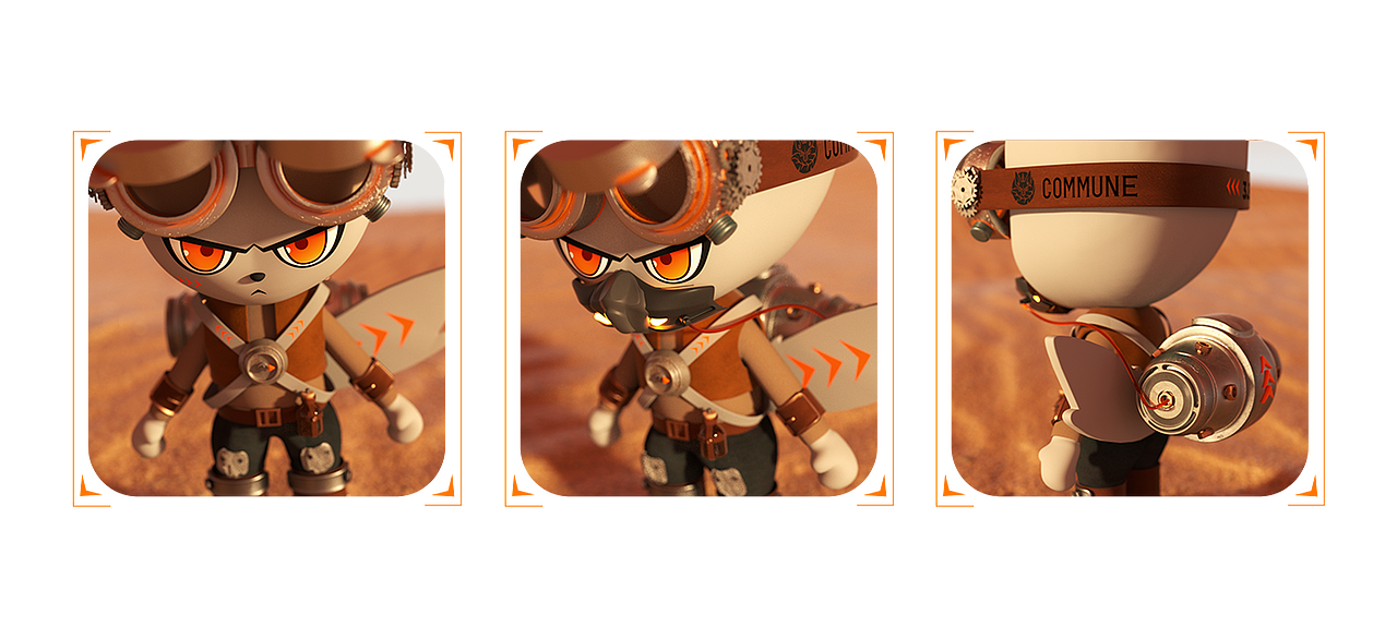 COMMUNE 幻狮寻觅者（图ZMjc1NDQ2Mjgw） - IP形象 - 站酷设计师皮卡的杂货店原创素材 - 站酷ZCOOL