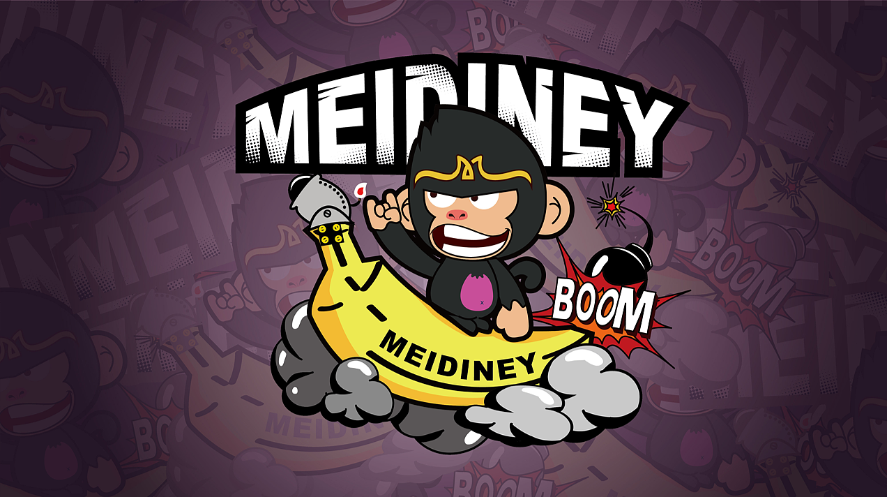 meidiney潮牌吉祥物设计（图ZMjg5ODIyMzky） - IP形象 - 站酷设计师骨头啃猫原创素材 - 站酷ZCOOL