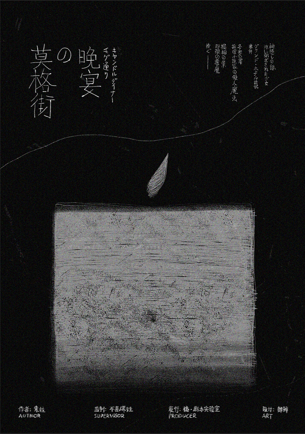 剧本杀美术（图ZMjk1MDEwOTU2） - 宣传物料 - 站酷设计师三鲜馅原创素材 - 站酷ZCOOL