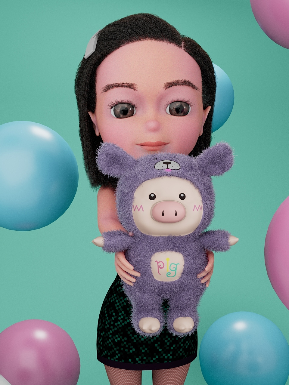 玥玥（图ZMzEyMzY4MTY4） - 人物/生物 - 站酷设计师2005cg原创素材 - 站酷ZCOOL