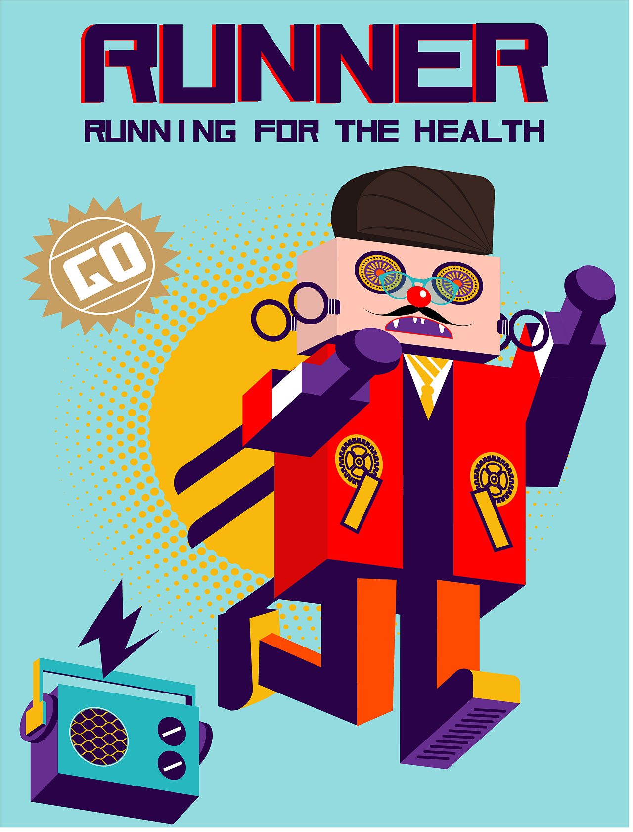 5d人物|插画|新锐潮流插画|美美与共梅子画画 - 原创作品 - 站酷