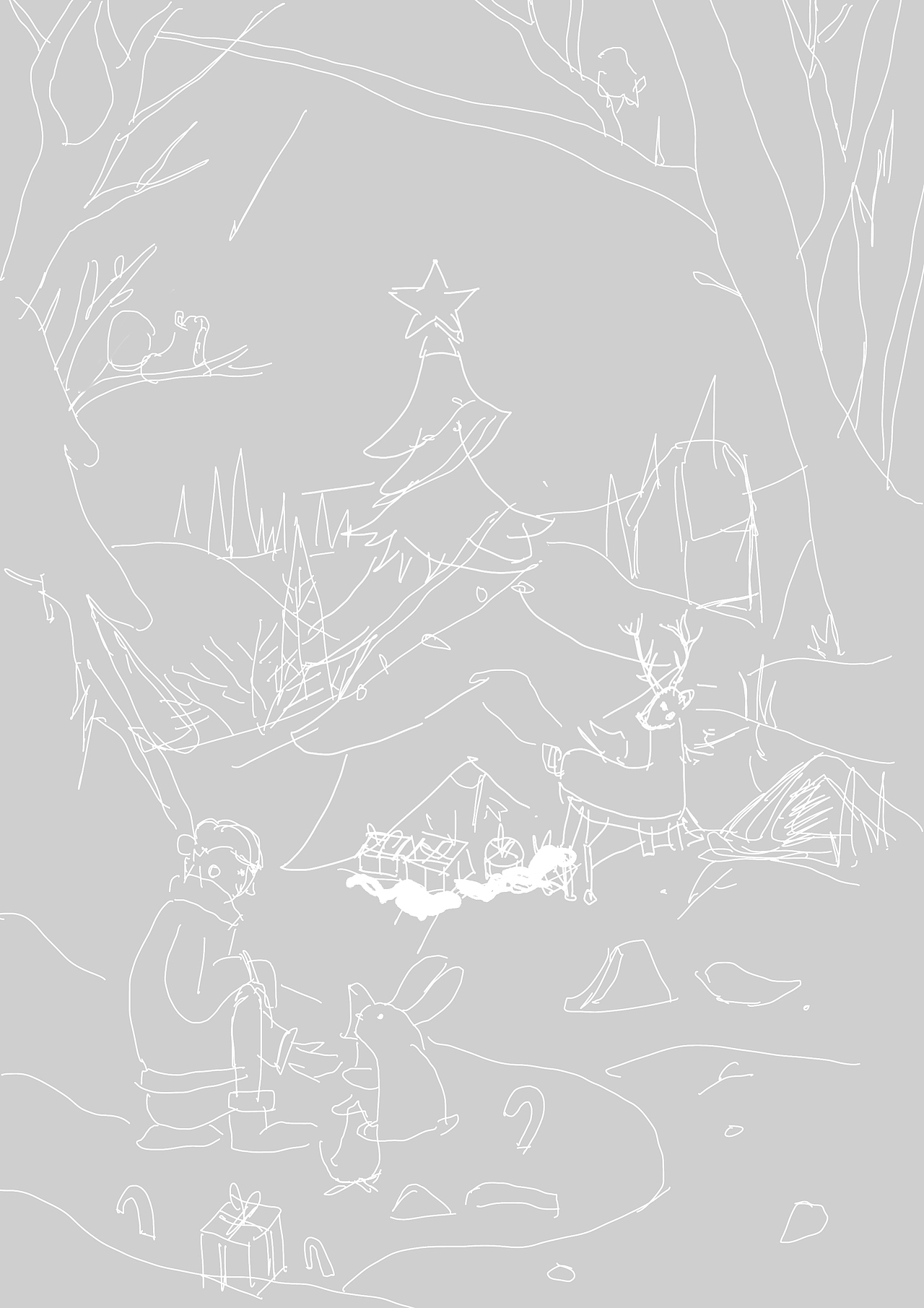 圣诞节生日和贺图（图ZMjM4NDI2OTI4） - 创作习作 - 站酷设计师Nakia926原创素材 - 站酷ZCOOL