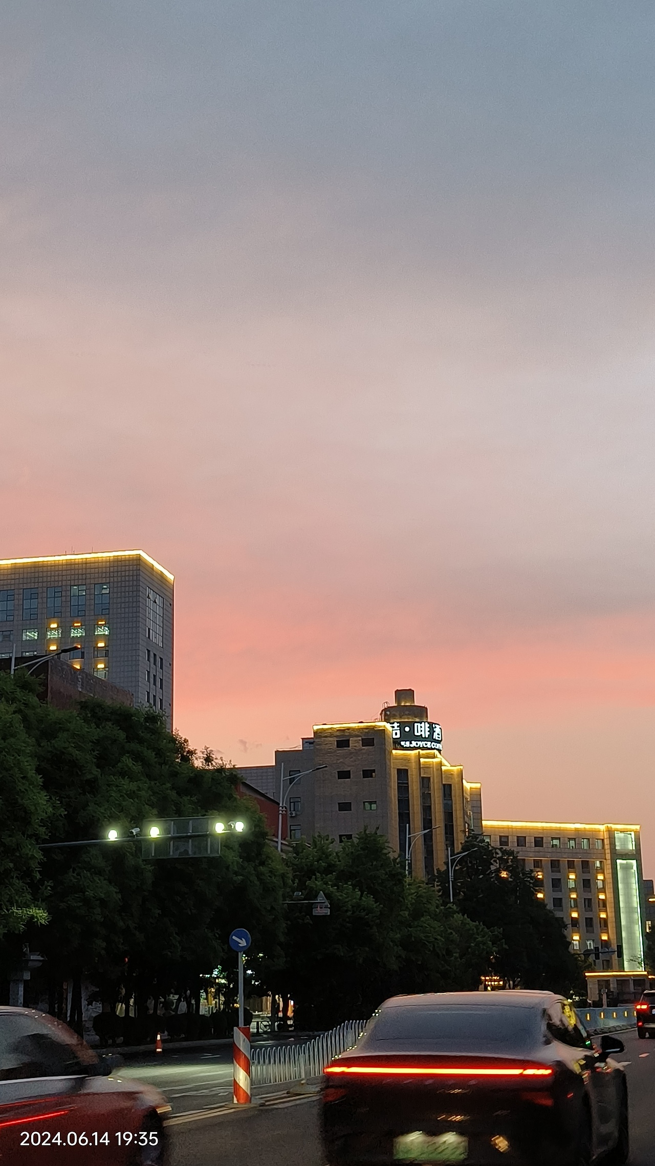 像画一样的天空