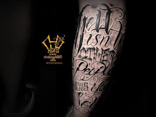 南京纹身　CHOKINGTATTOO 呛刺青 纹身师WILL 作品欣赏