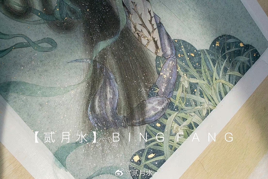 十二星座-天蝎座（图ZMzY4NTA5NTQw） - 商业插画 - 站酷设计师贰月水原创素材 - 站酷ZCOOL
