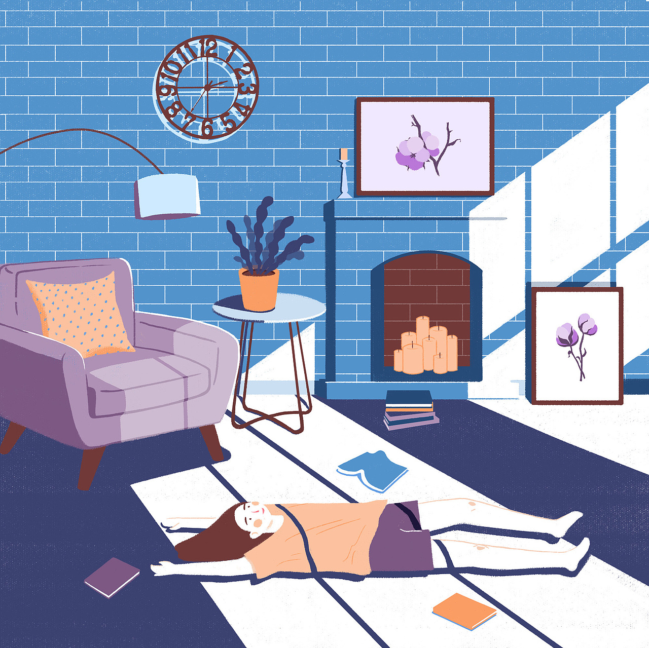 疫情当下-在家躺着（图ZMjA1MTkwNDA0） - 创作习作 - 站酷设计师新鱼三三原创素材 - 站酷ZCOOL