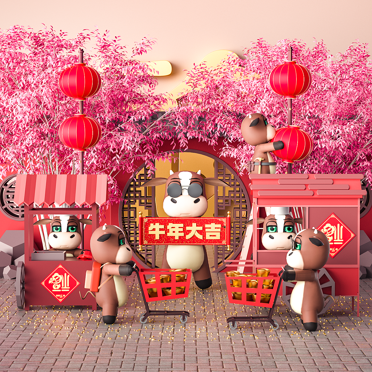 2020年OC作品合集（图ZMjQzOTg3MDky） - 场景 - 站酷设计师墨文SJ原创素材 - 站酷ZCOOL