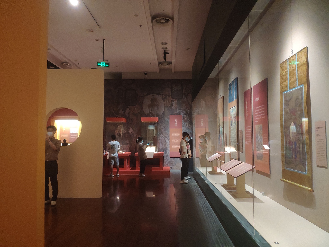 广州-广东省博临展：庄严万象-中国水陆画艺术精品展（图ZMjk0MzE0MjE2） - 展陈设计 - 站酷设计师大湾区五花肉原创素材 - 站酷ZCOOL