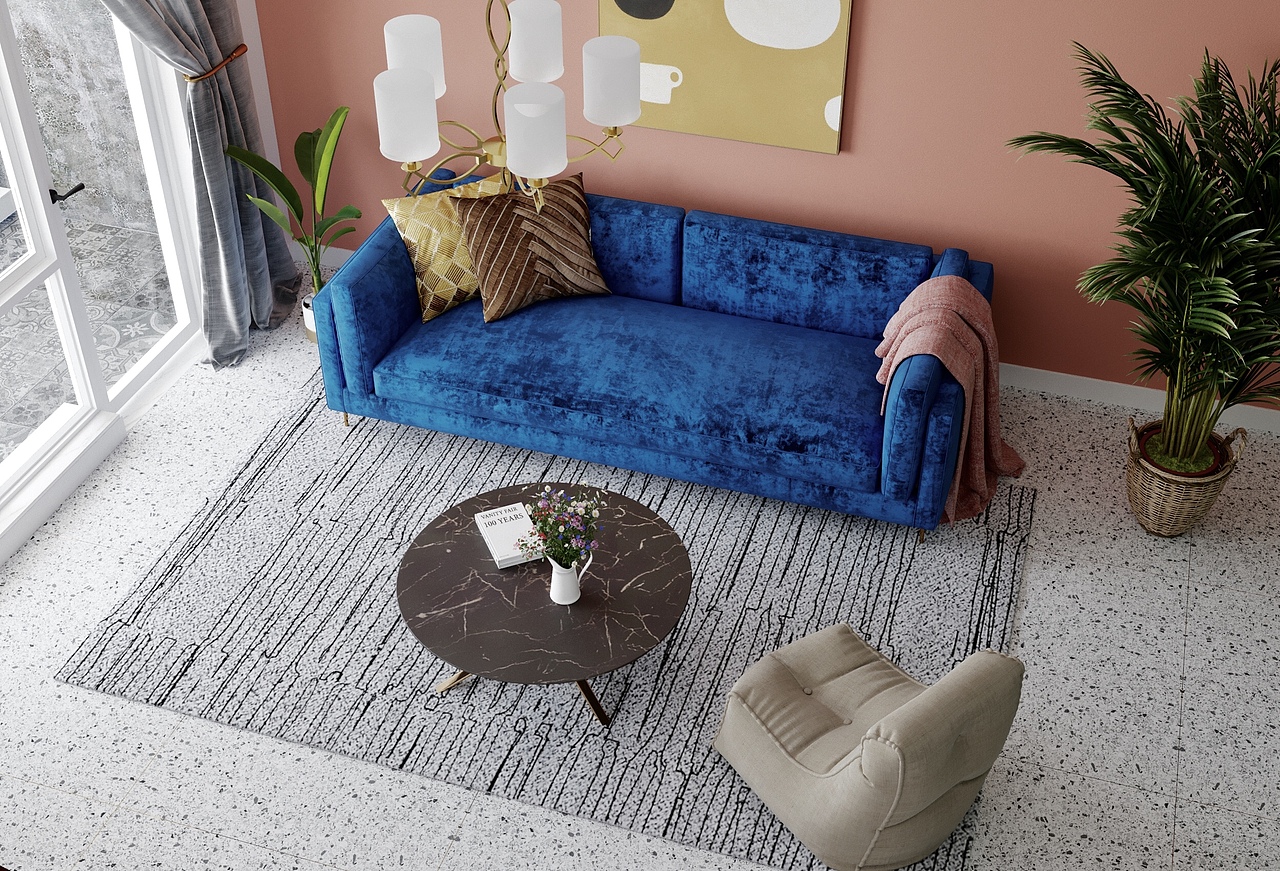 简约客厅表现（图ZMTU5ODg5MzMy） - 家装设计 - 站酷设计师室内设计阿关原创素材 - 站酷ZCOOL