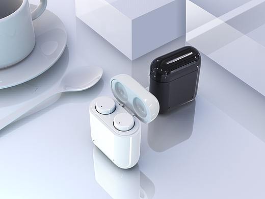 蓝牙耳机淘宝主图渲染