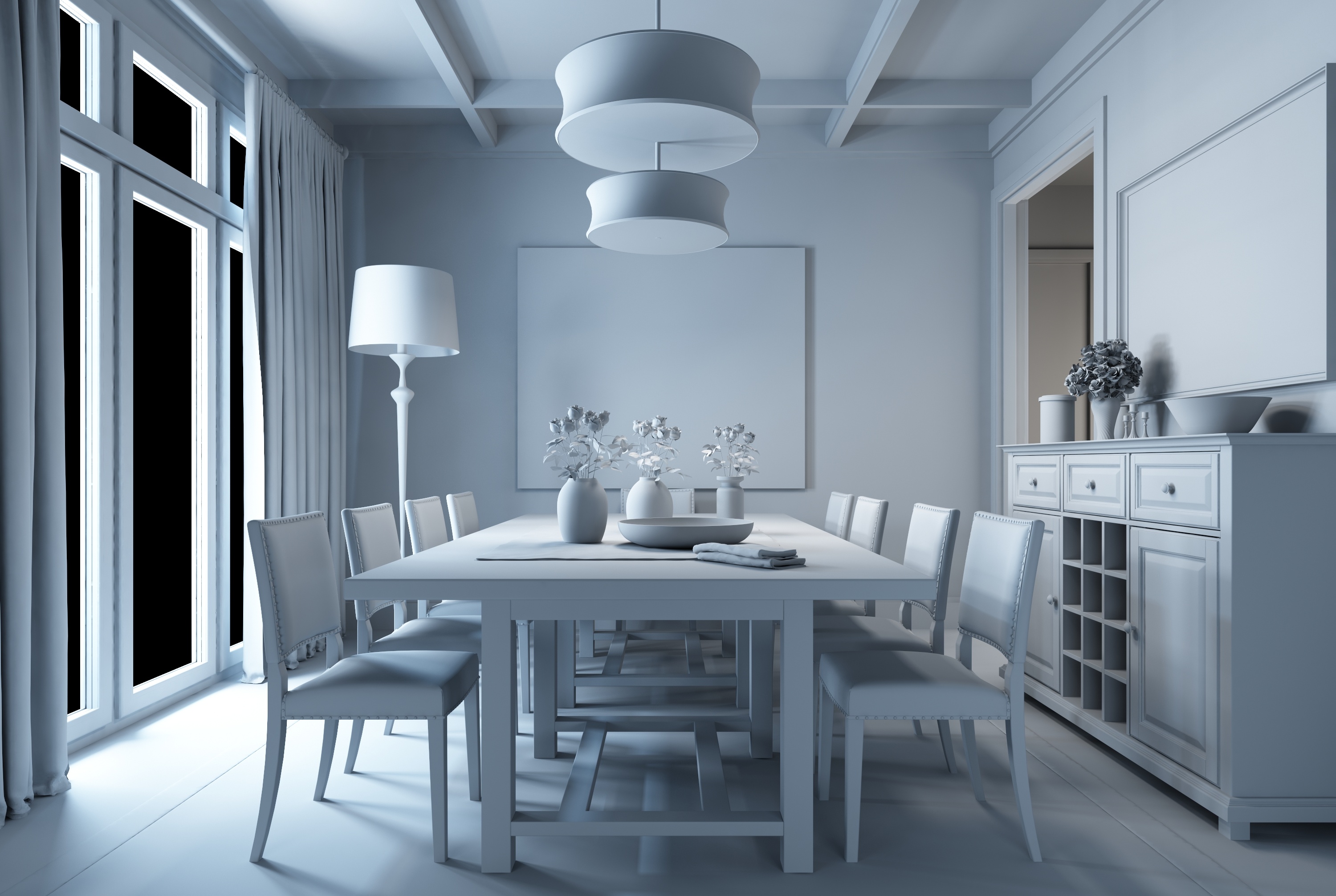 3dsmax练习三|空间|室内设计|超人斯坦利 - 原创作品 - 站酷 (zcool)