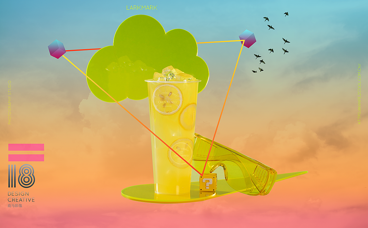 Hoooot! 热麦 | 饮品奶茶美食缩微摄影小人国微缩摄影（图ZMTE5NTU0MjIw） - 产品摄影 - 站酷设计师美食摄影师陈燕飞原创素材 - 站酷ZCOOL