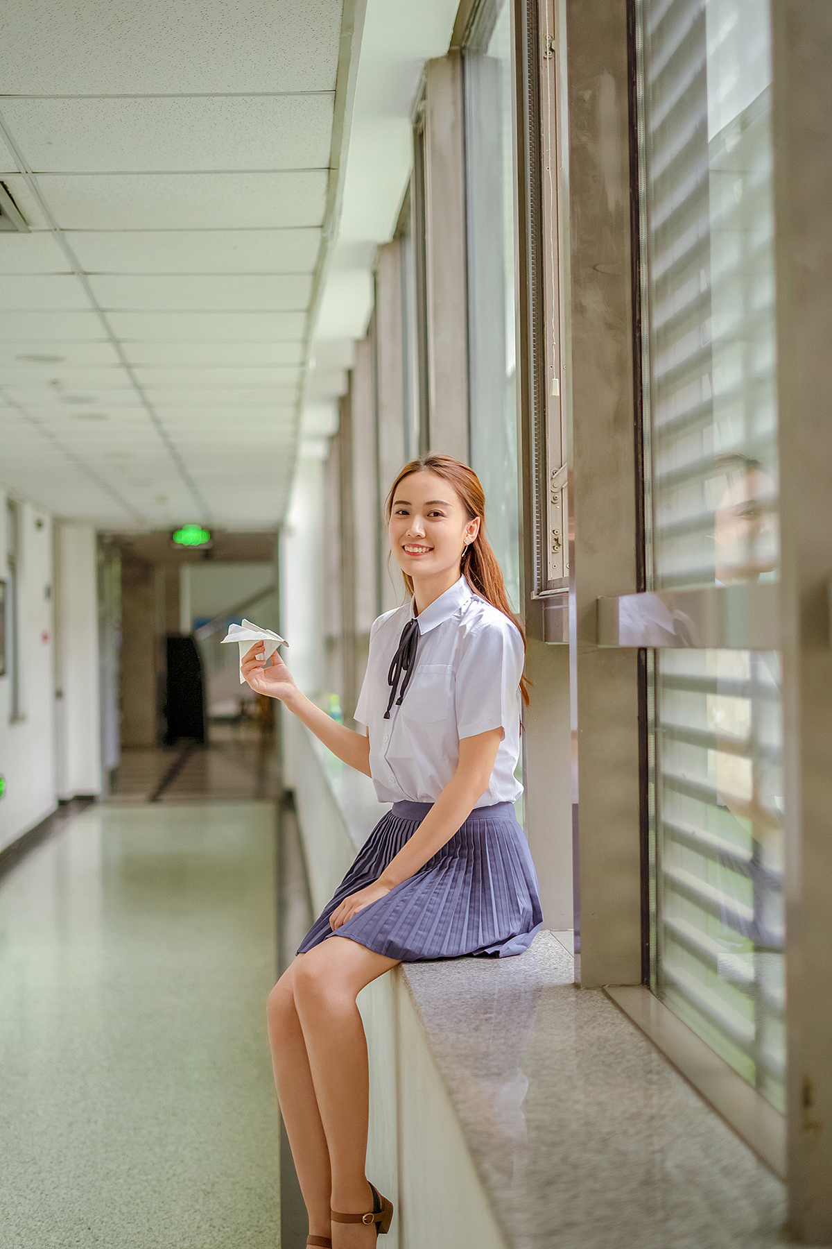 毕业季北体女生毕业照