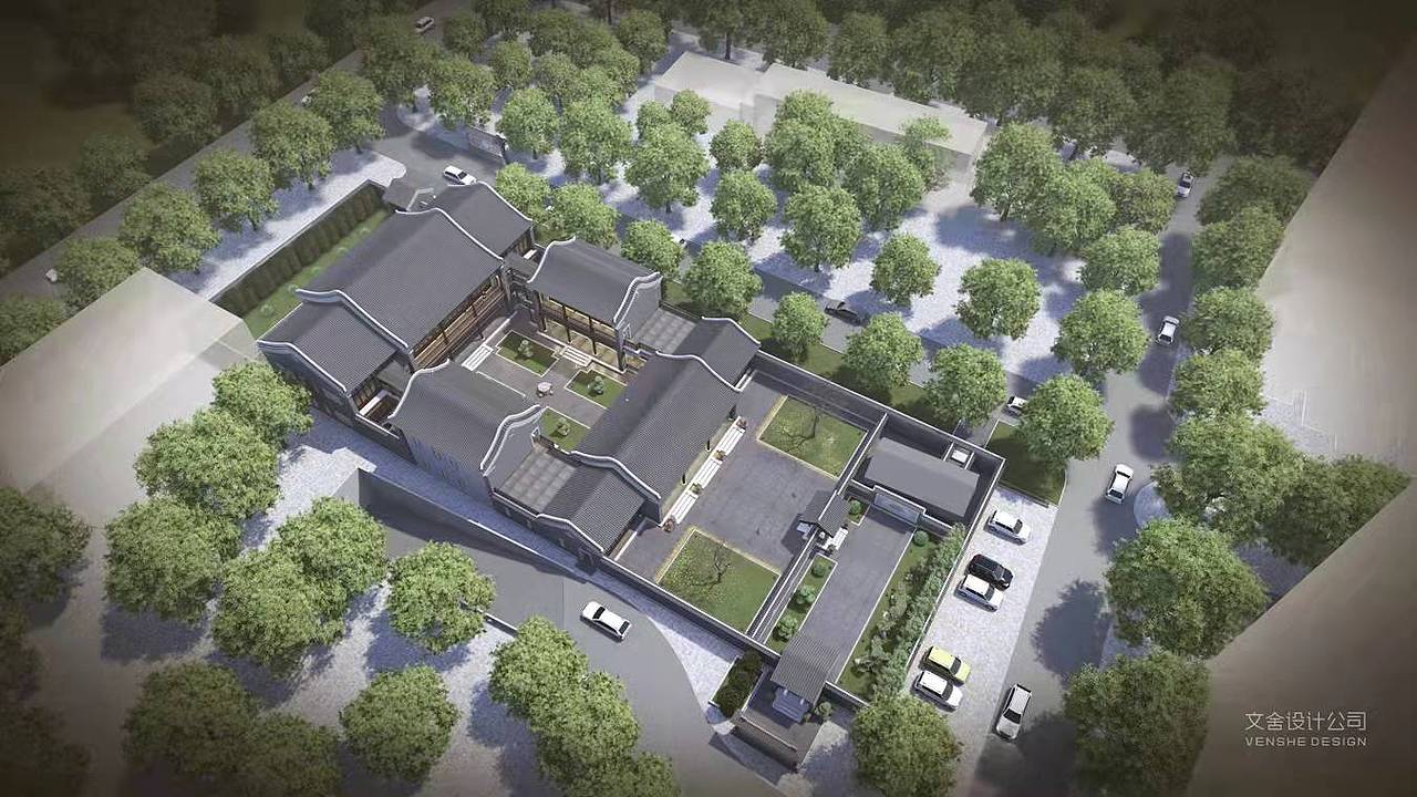 四合院（图ZMjg1MDg5MzAw） - 建筑设计 - 站酷设计师琅樾设计原创素材 - 站酷ZCOOL