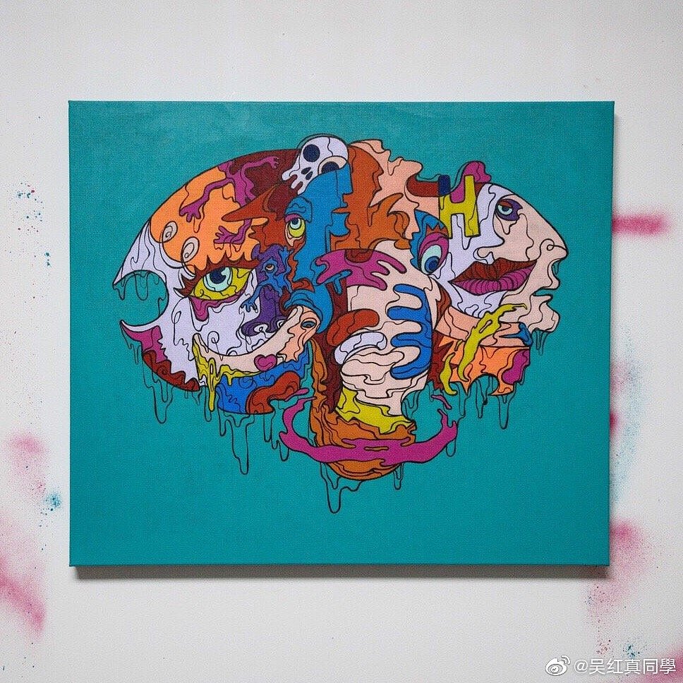 近期丙烯作品集