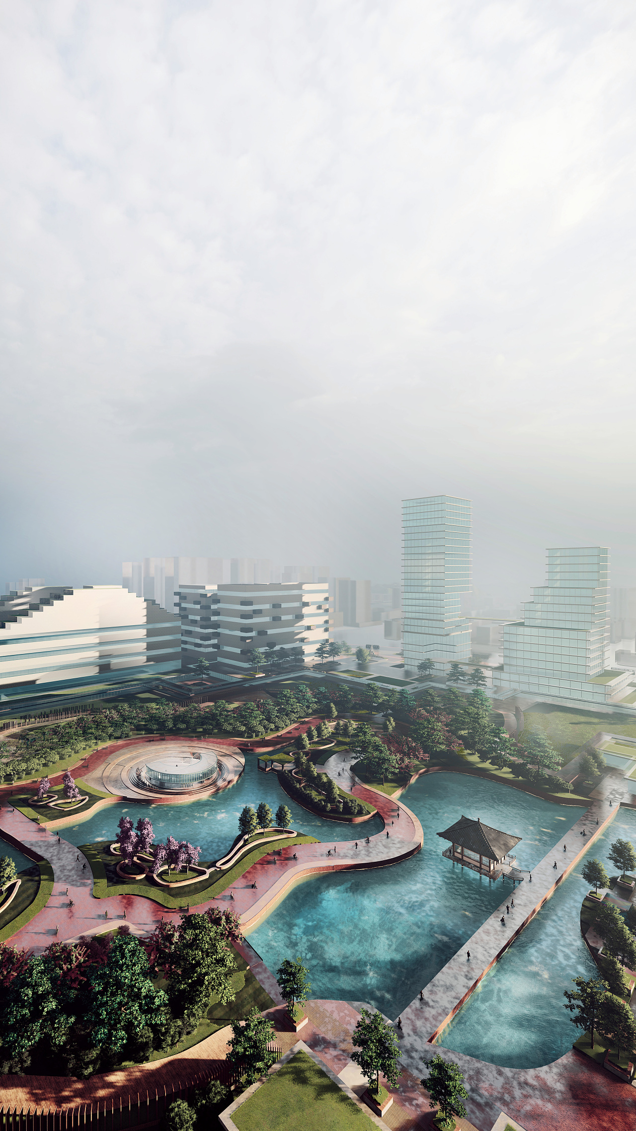 乐茶乐生——长乐公园设计渲染（图ZMjE0MDE1OTIw） - 建筑/空间 - 站酷设计师太子WTZ原创素材 - 站酷ZCOOL