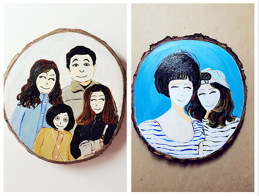 15年的开始—木头画（图ZMjQ4MjMzODQ=） - 工艺品设计 - 站酷设计师张沫沫1992原创素材 - 站酷ZCOOL