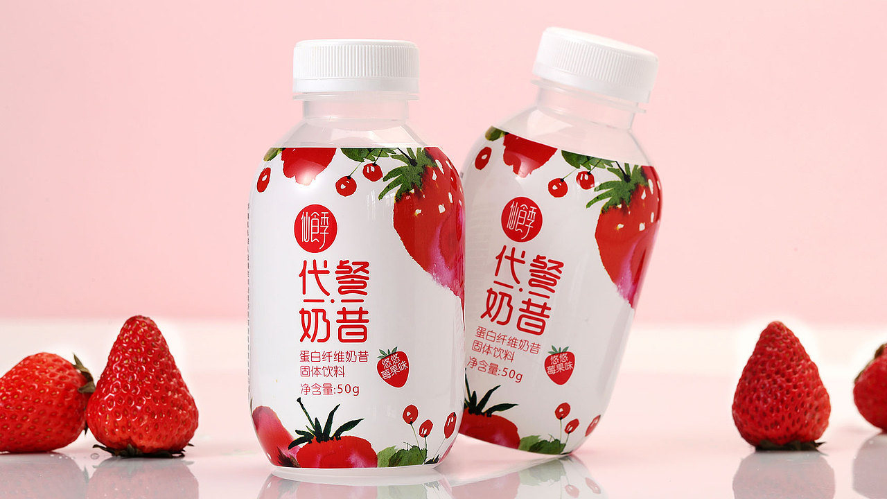 代餐奶昔包装设计 × 枫桥设计（图ZMjQ5OTYzNTAw） - 包装 - 站酷设计师枫桥包装设计原创素材 - 站酷ZCOOL