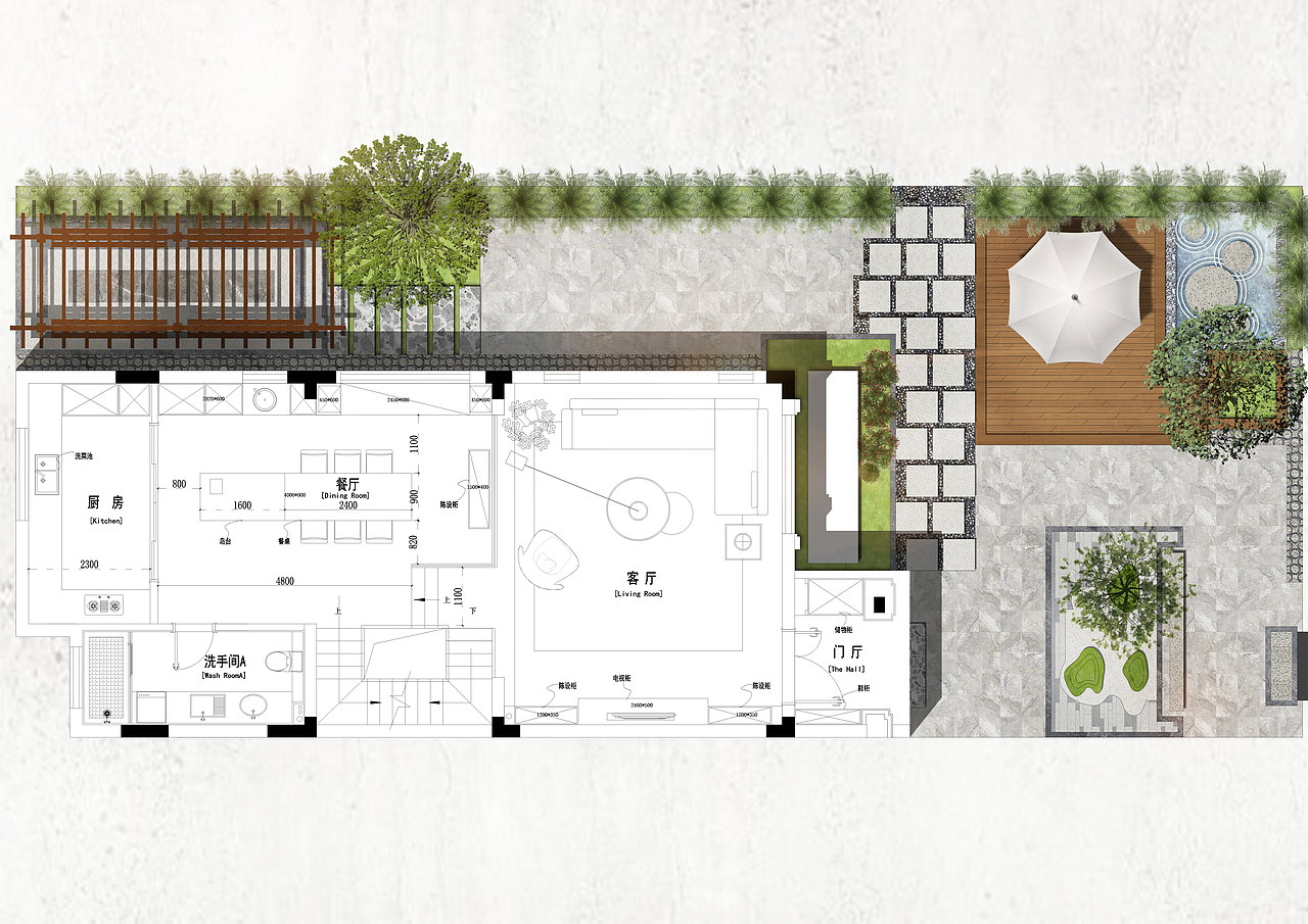 私家别墅景观设计