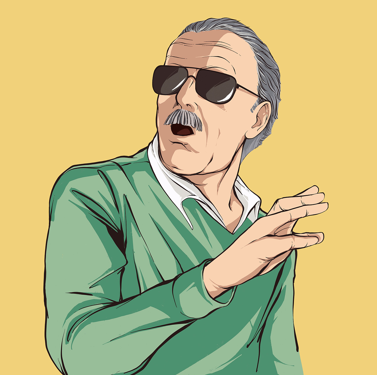 斯坦李商业宣传品