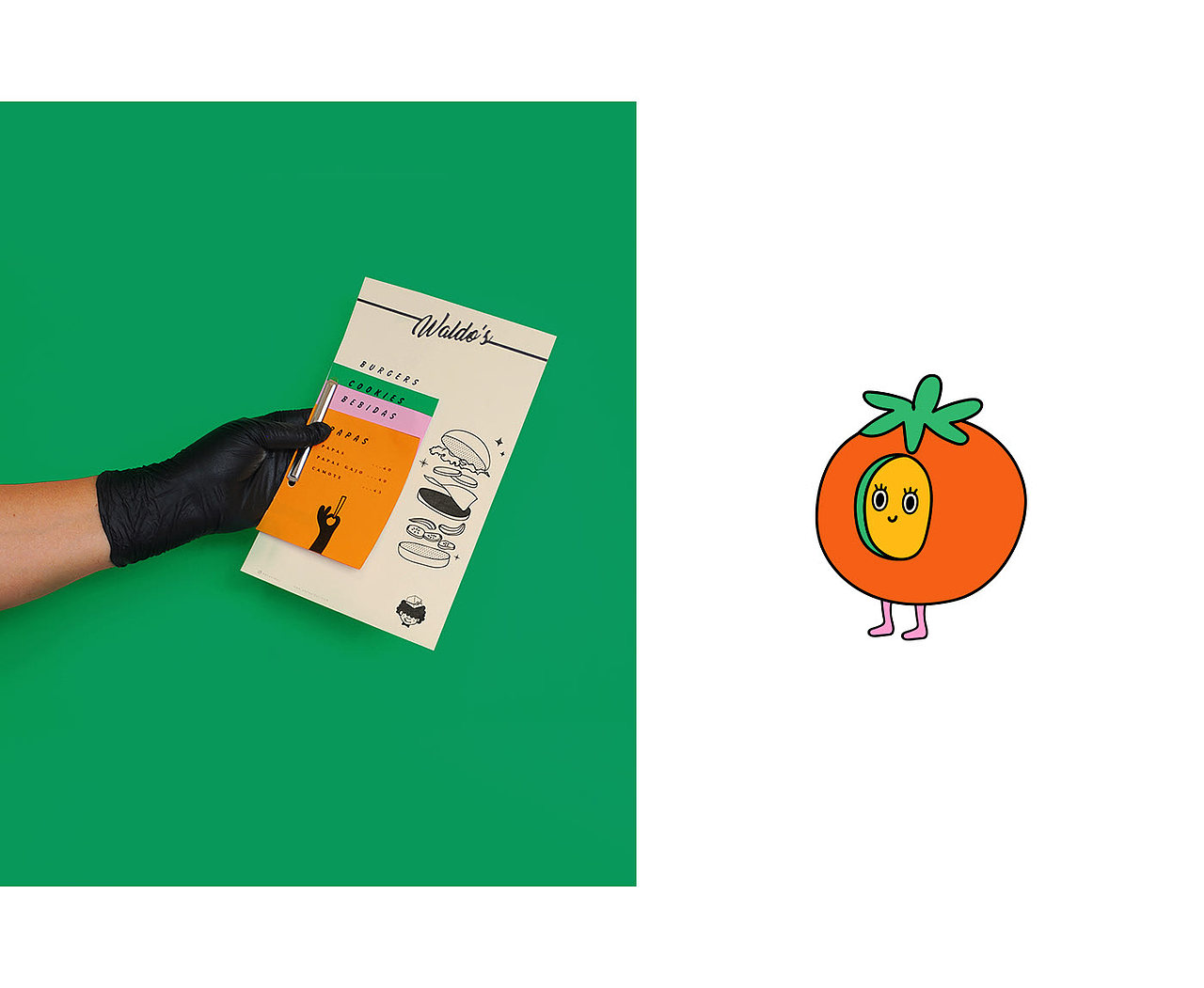 设计分享 / 汉堡店 - Waldo&#39;s