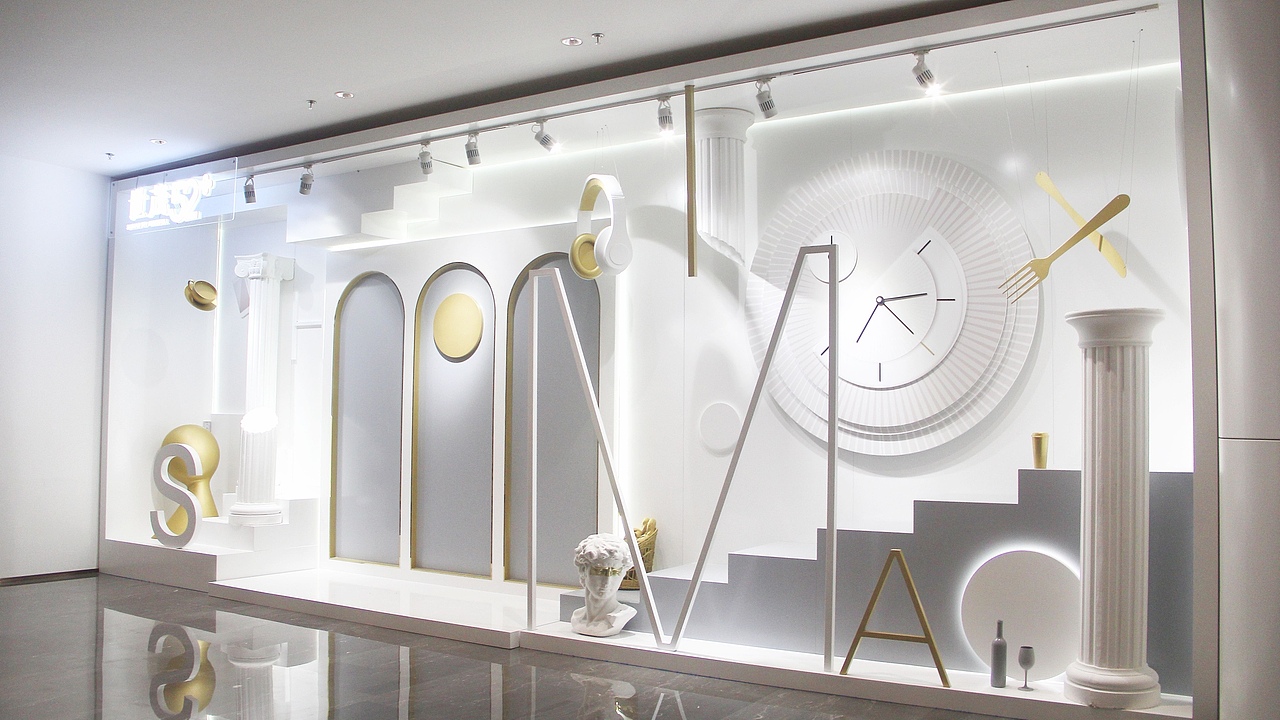 长沙世茂52+ 艺术橱窗设计（图ZMjE3Mjc4MzI0） - 展陈设计 - 站酷设计师立境设计原创素材 - 站酷ZCOOL