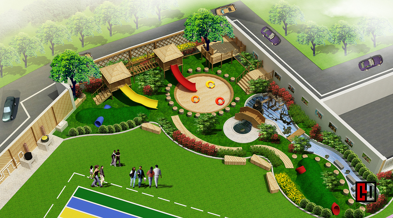 幼儿园外观设计