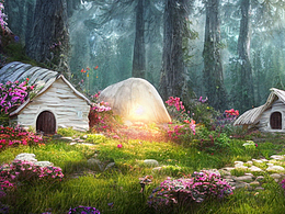 #AI創(chuàng)作實(shí)驗(yàn)室#童話森林 森林麋鹿